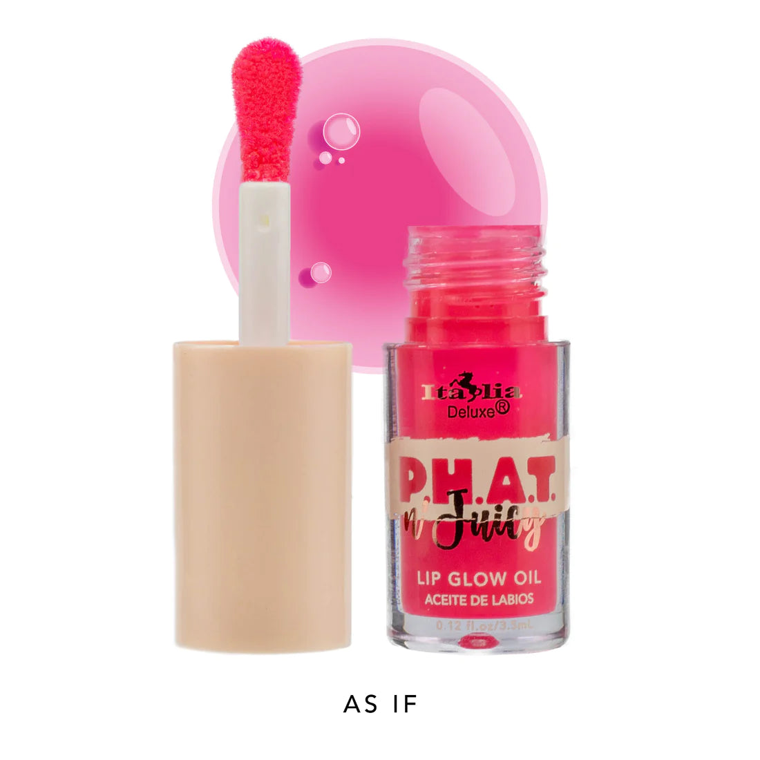 P.H.A.T n Juicy Lip Glow Oil Aceite Gloss para labios