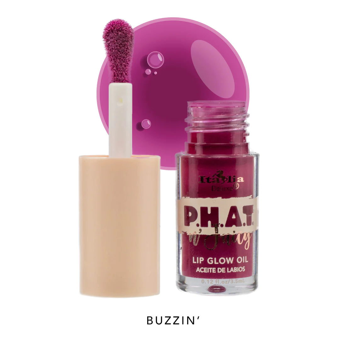 P.H.A.T n Juicy Lip Glow Oil Aceite Gloss para labios