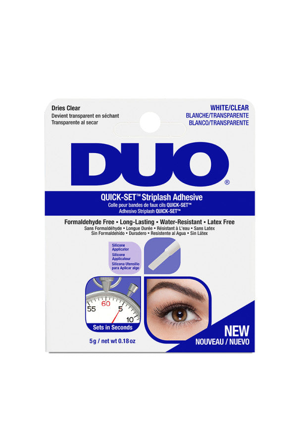 DUO Quick Set Lash Adhesivo Transparente