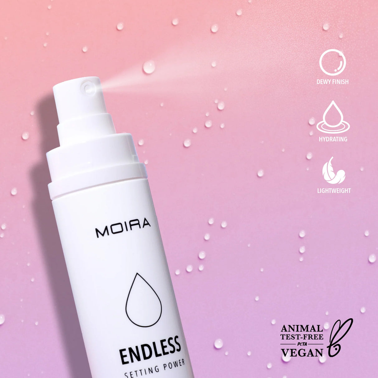 MOIRA Endless Setting Spray STS002 Fijador 50ml