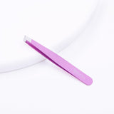 Eyebrow Tweezer Purple Pinzas para Cejas