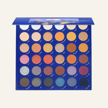 Kara Beauty's Chill Connection a super-sized vegan 36-shade palette