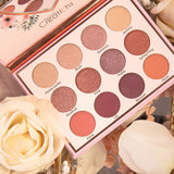 BEAUTYCREATIONS Eye Bloom Paleta de Sombras 12 Tonos