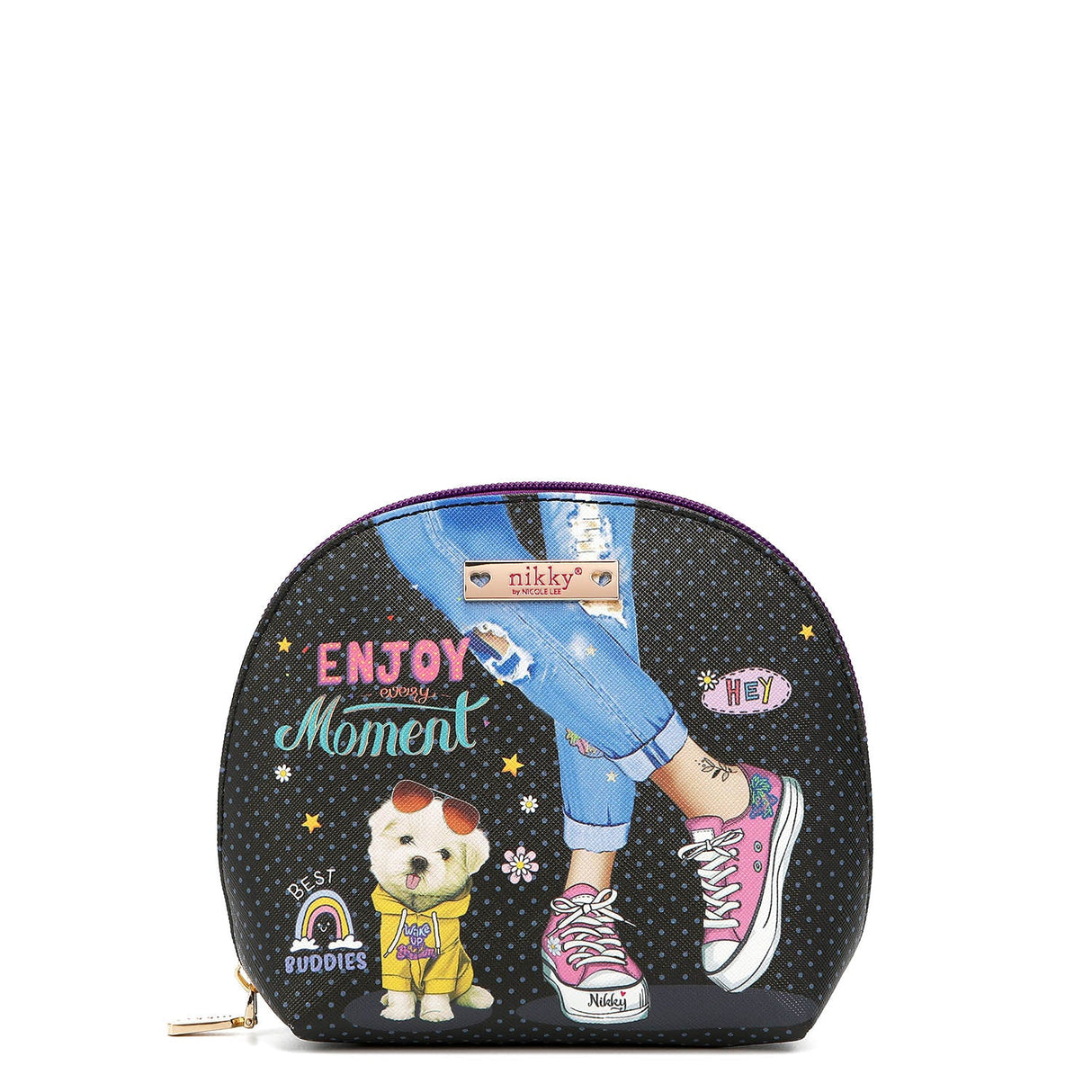 Zip Around Cosmetic Pouch Neceser Con Cremallera