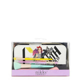 Makeup Brush Set With Pouch Set De Brochas De Maquillaje Con Estuche