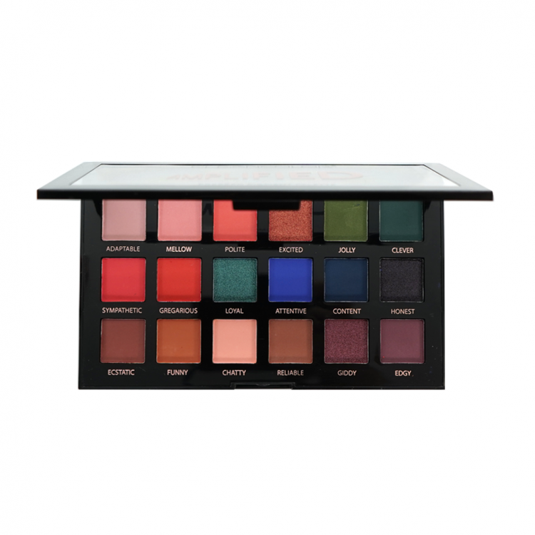 KLEANCOLOR Amplified Sleepover 18 color Pressed Pigment Palette