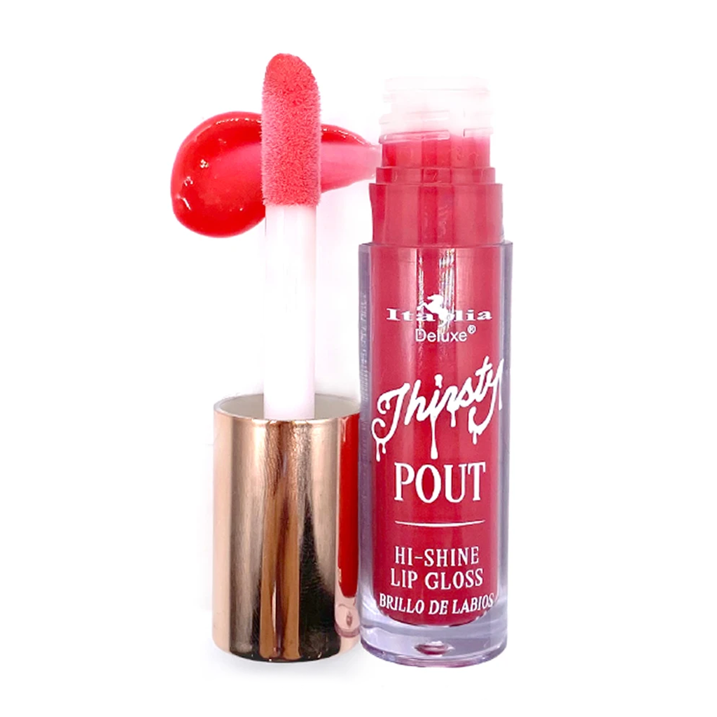 Thirsty Pout Hi Shine Lip Gloss Brillo Labial