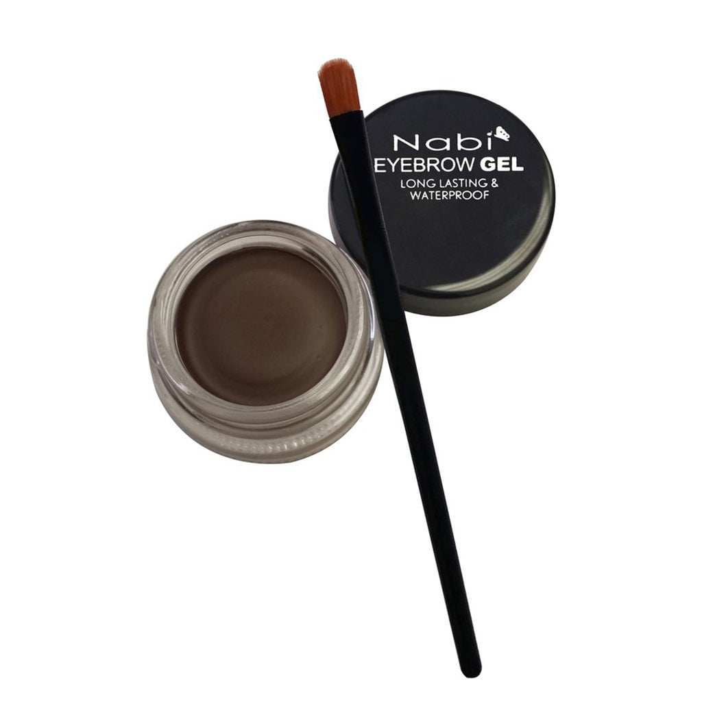 NABI Gel para Cejas con Brocha Alta Duración Waterproof