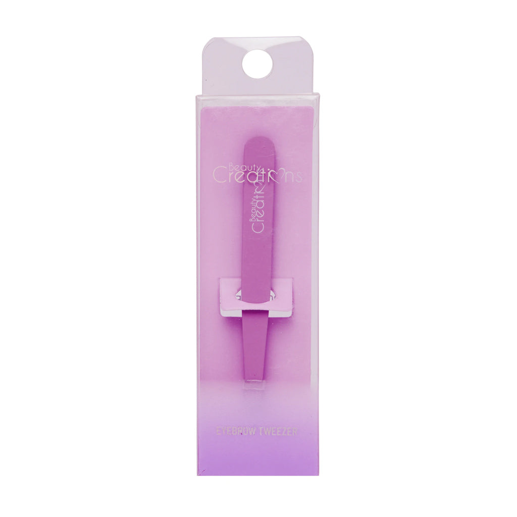 Eyebrow Tweezer Purple Pinzas para Cejas