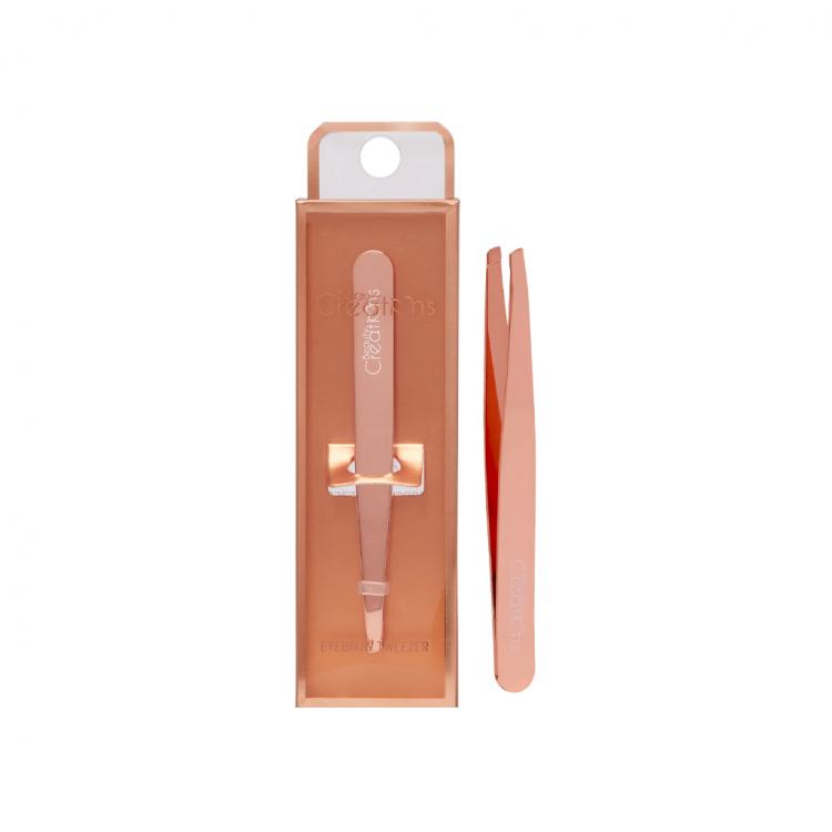 Eyebrow Tweezer Rose Gold Pinzas para Cejas