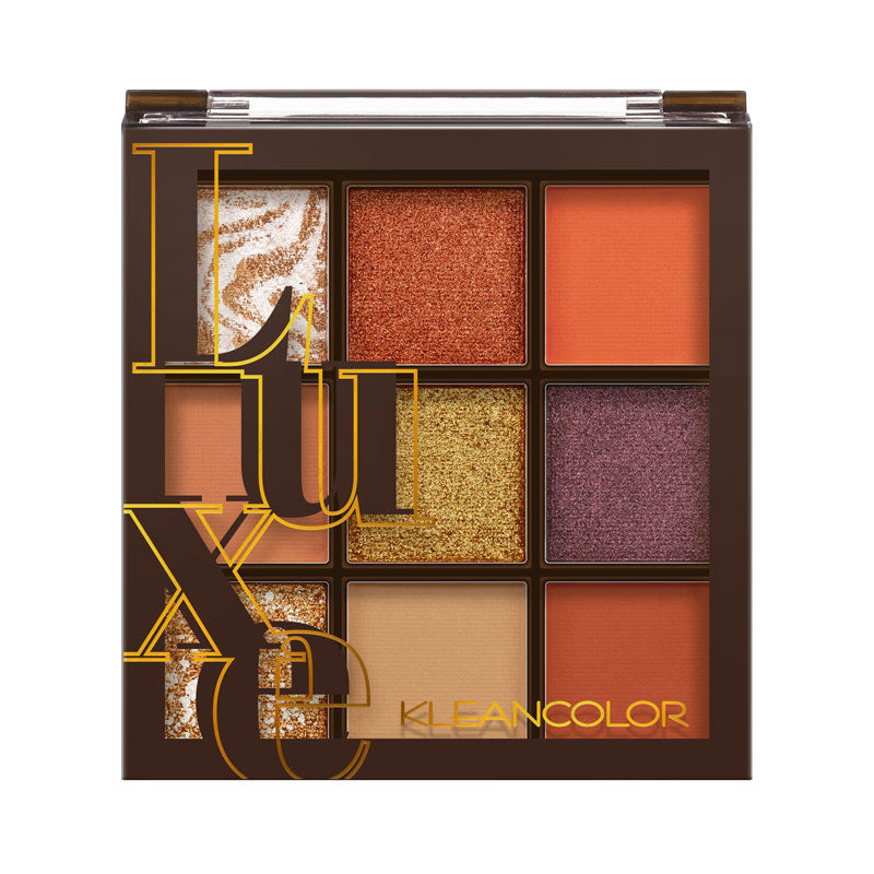 KLEANCOLOR Luxe Paleta de Sombras 9 Tonos