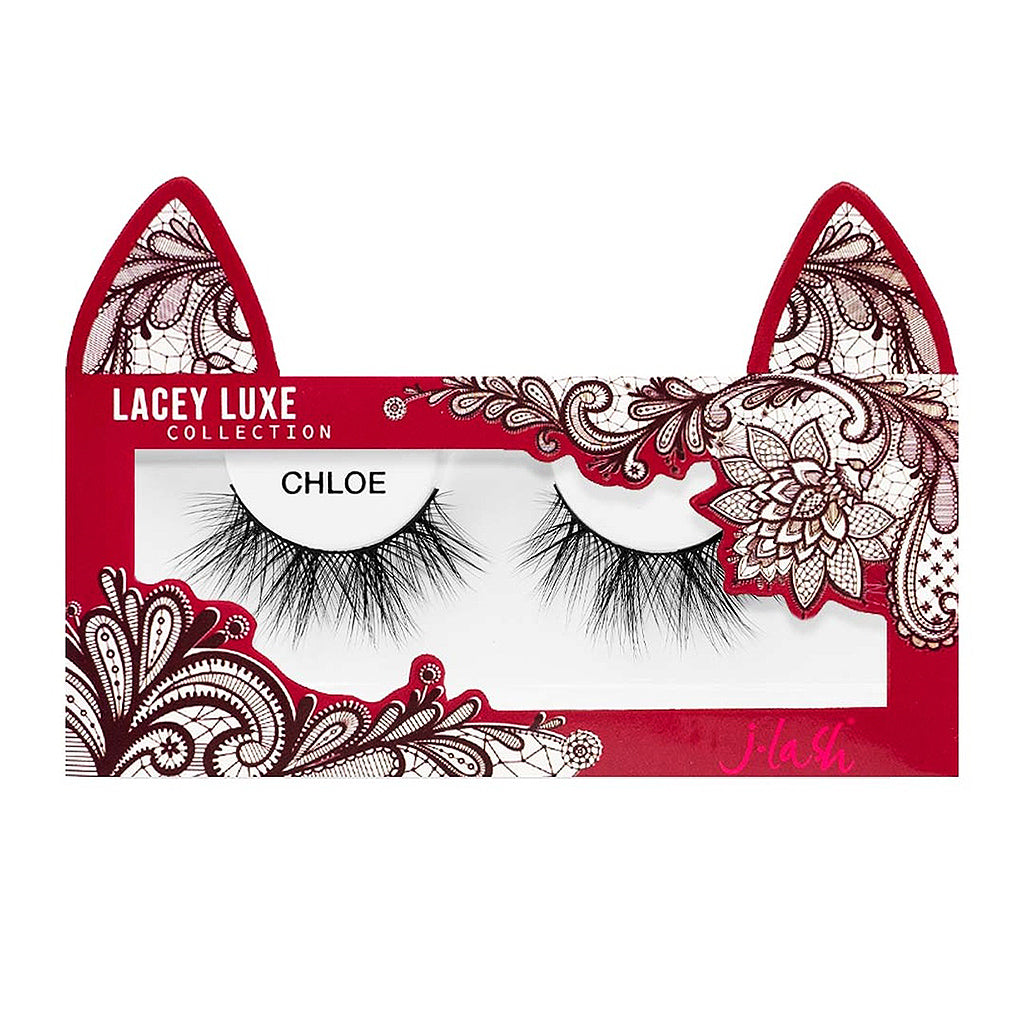 JLASH Lacey Luxe Collection Eyelash Red