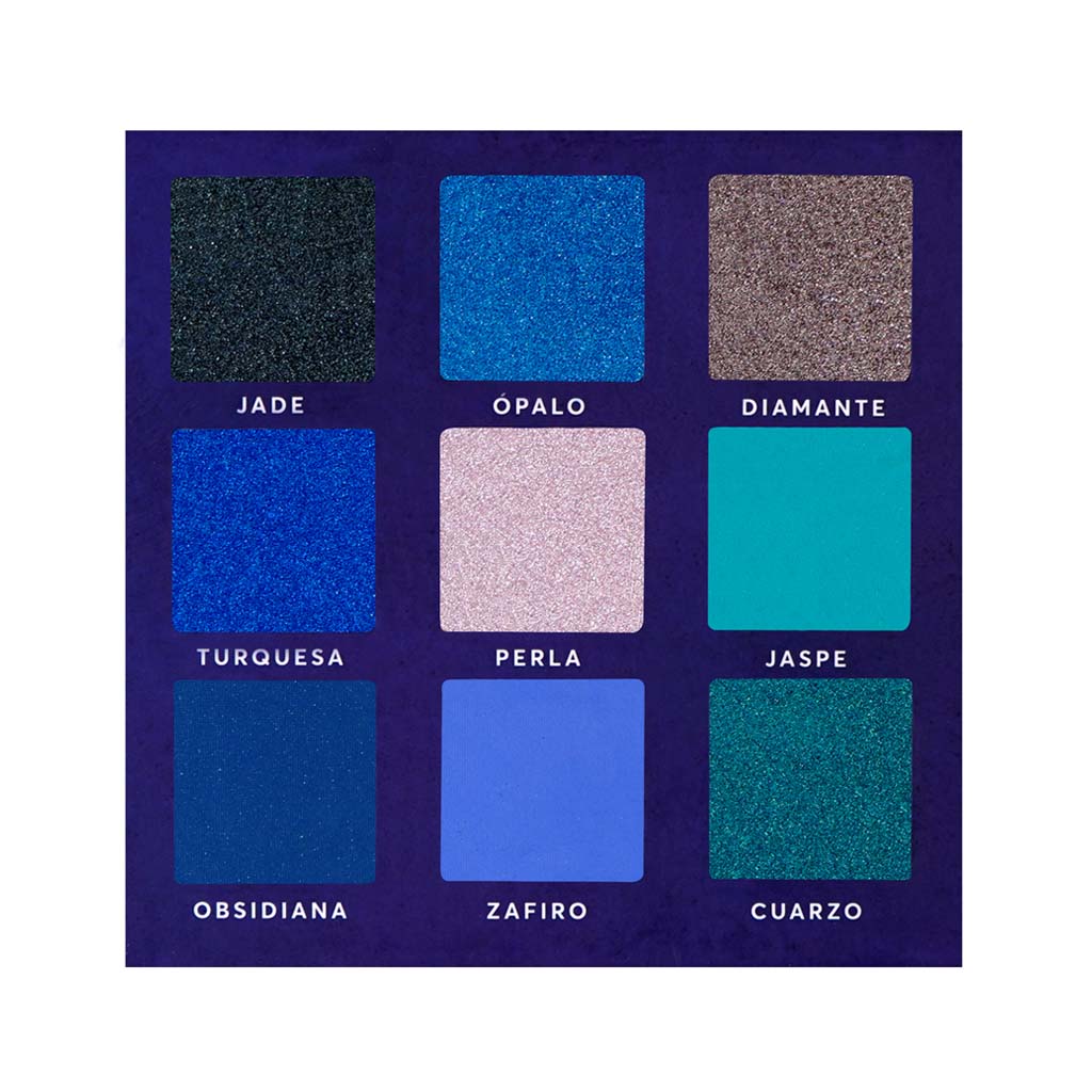 MACARIA Azulejo 9 Color Eyeshadow Palette