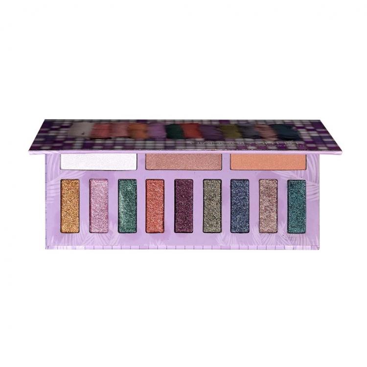 OKALAN Diamond Glitter 12 Color Eyeshadows Palette