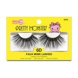 PRETTYMONSTER Max Volume 6D Pestañas de Mink