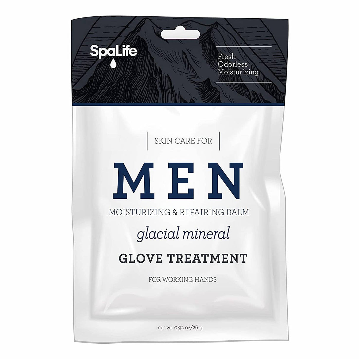 SPALIFE Glacial Mineral Mascarilla de Manos Para Hombres