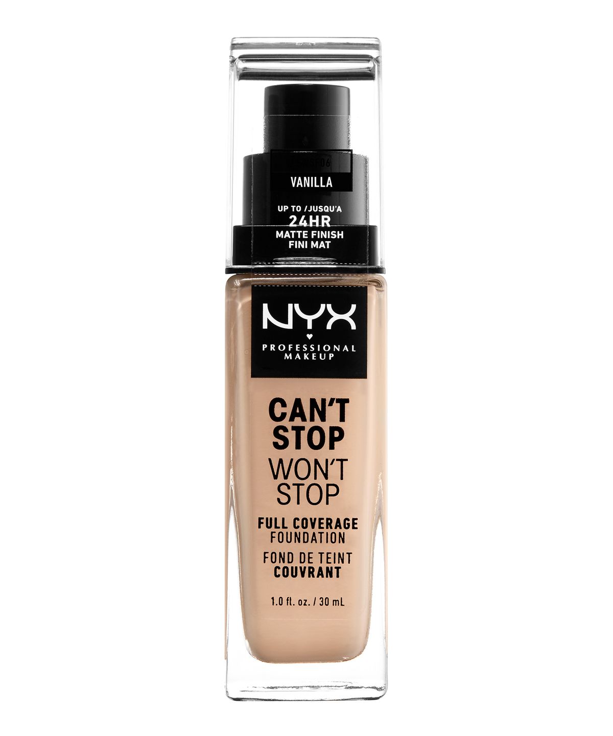 NYX Can'T Stop Won'T Base de Maquillaje