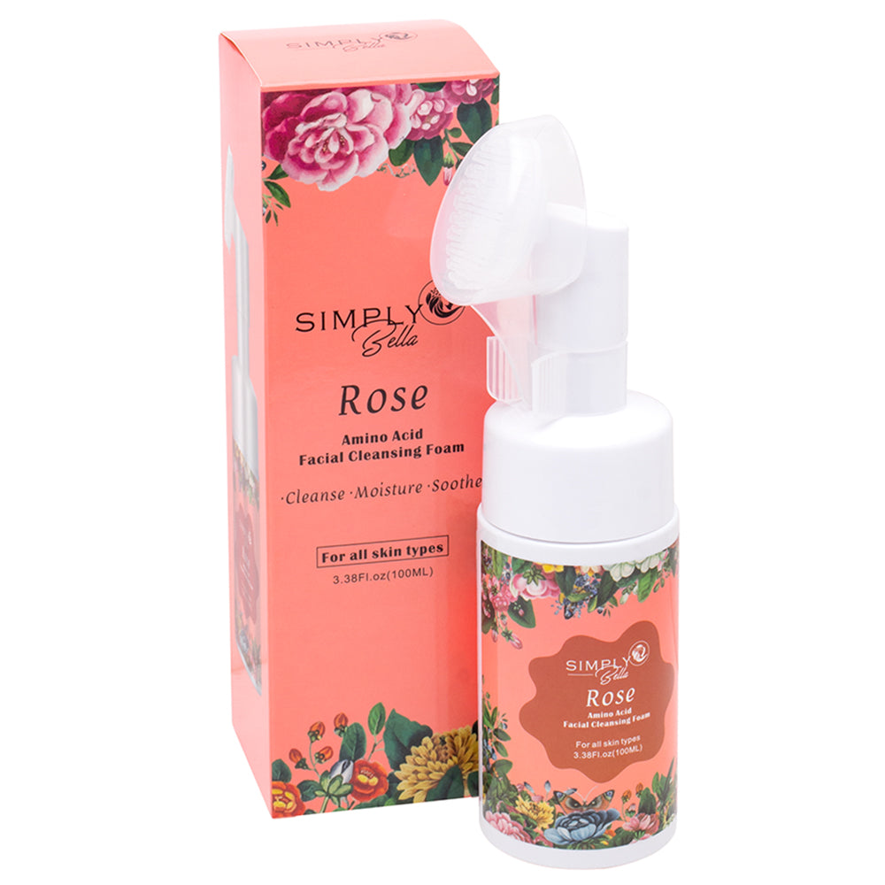 SIMPLY BELLA - ESPUMA LIMPIADORA FACIAL DE AMINOÁCIDOS FREESIA –  Shopcosmeticsandmore