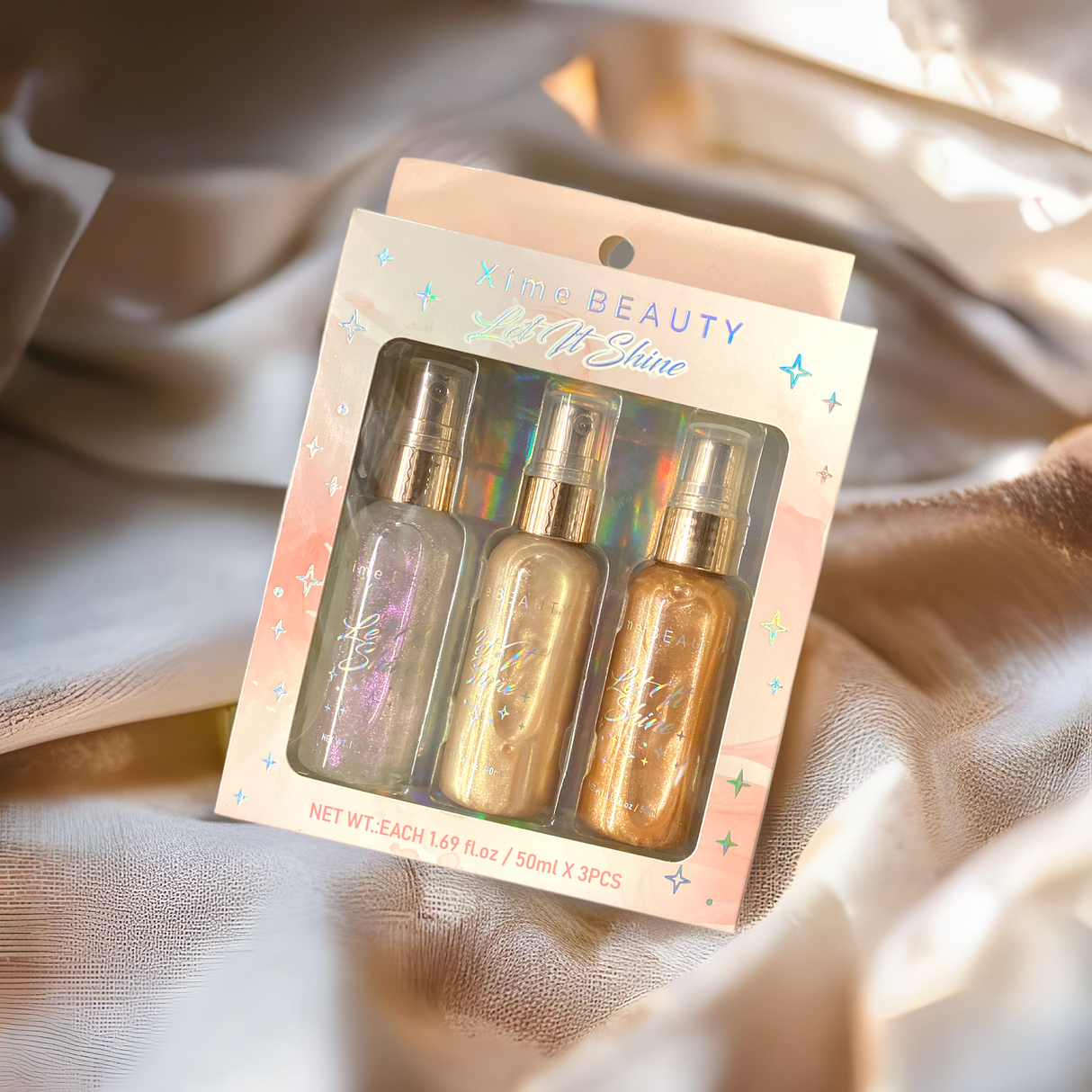 XIME Let It Shine Set de Iluminadores en Spray