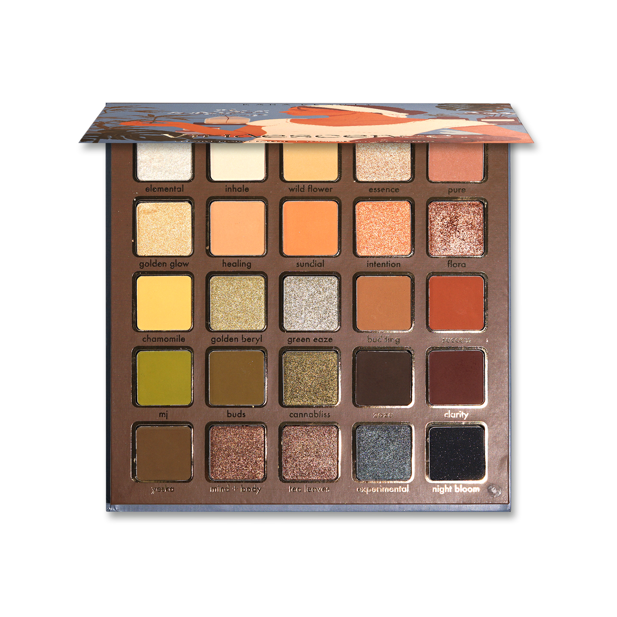 KARA E251441 Viridescence Paleta de Sombras 25 Tonos